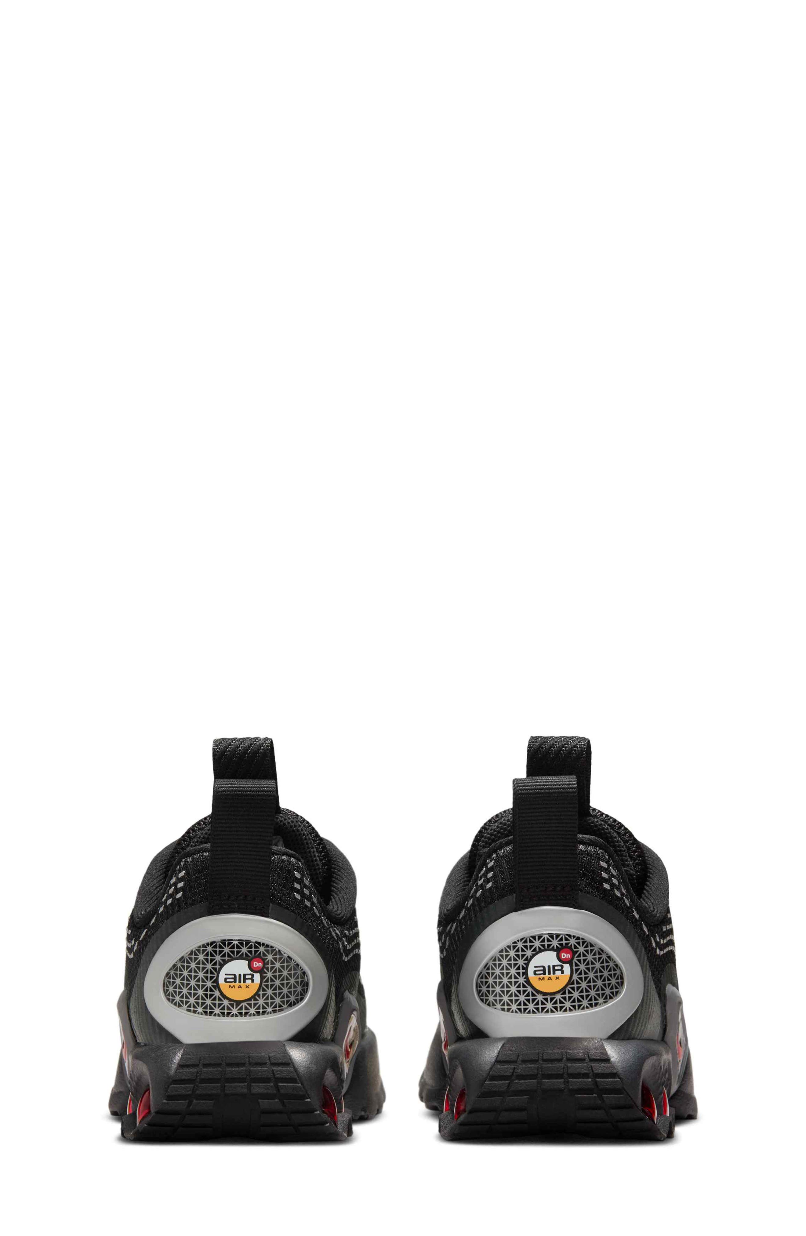 Nike Air Max Dn Sneaker, Alternate, color, Black/ Silver/ University Red