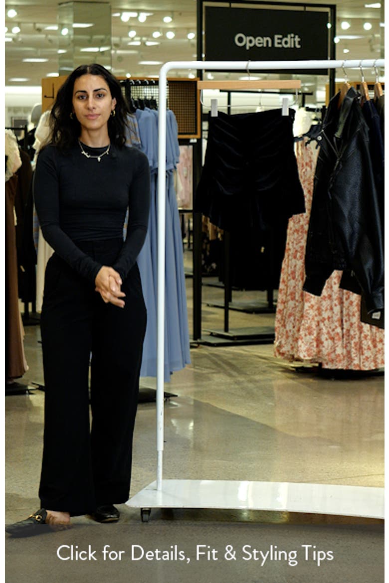 Draped Velvet Skirt video