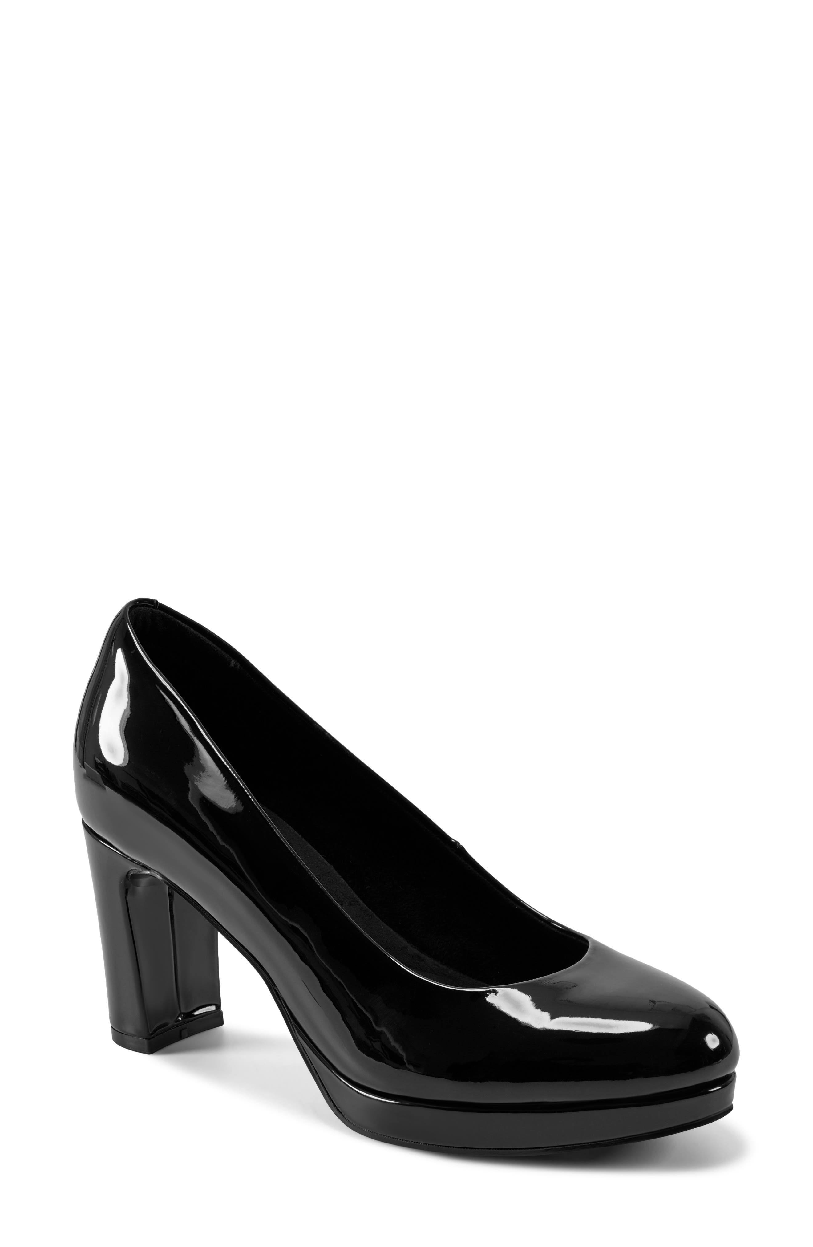 Rockport Carmen Platform Pump, Main, color, Black