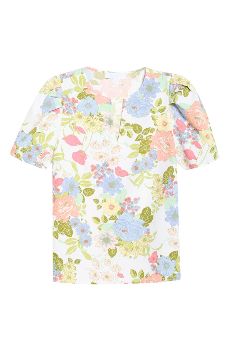 SUGARLIPS Kayla Floral Print Top, Main, color, 