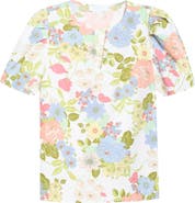 SUGARLIPS Kayla Floral Print Top