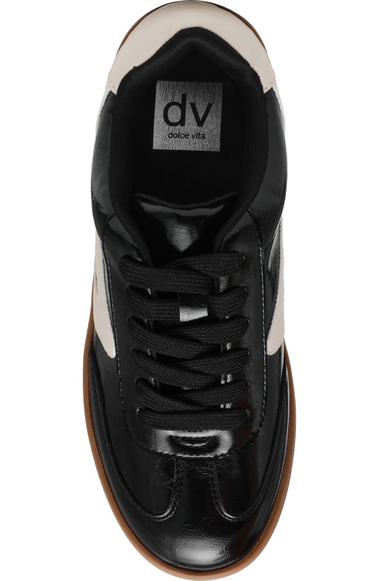 DV by Dolce Vita Voyage Sneaker, Alternate, color, Black Shiny