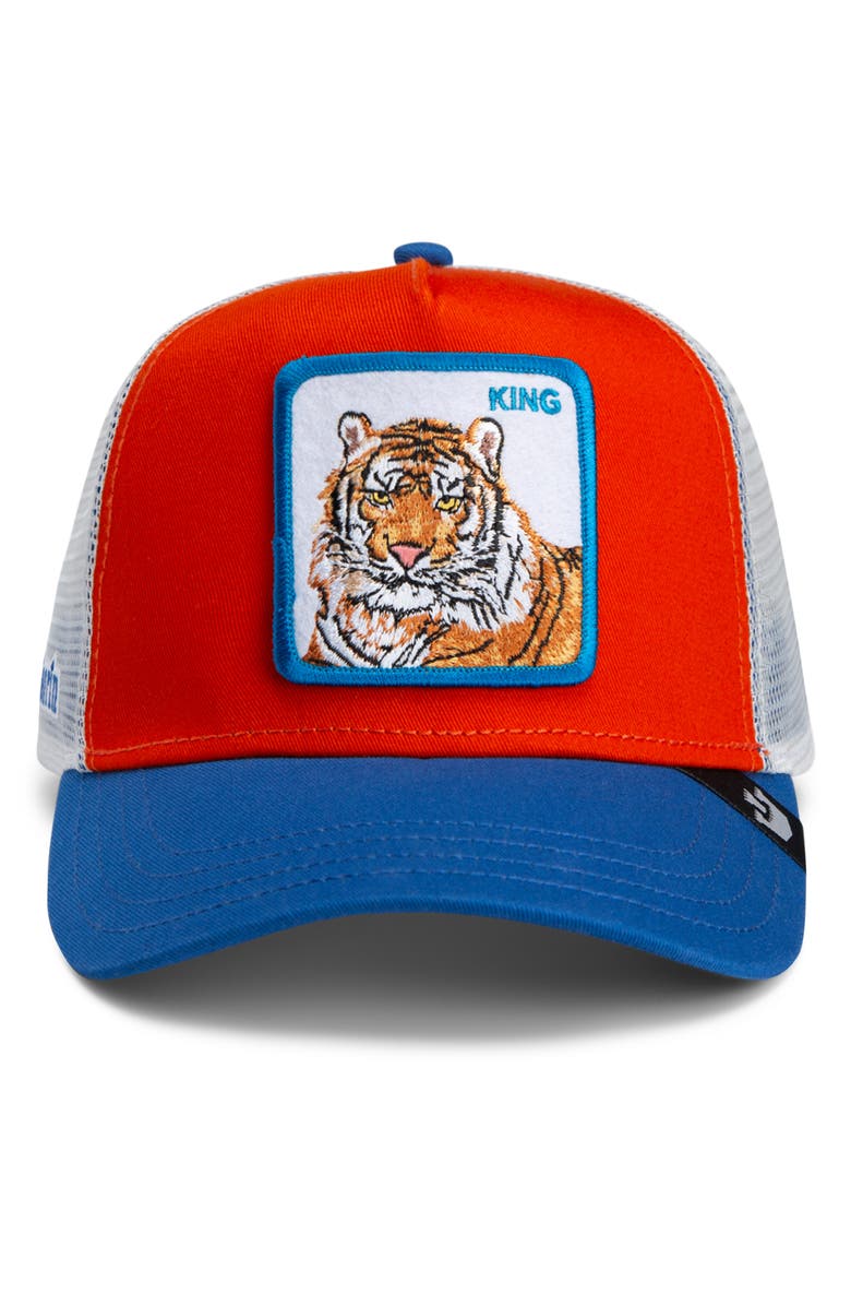 Goorin Bros. Team Tiger Snapback Trucker Cap, Alternate, color, 