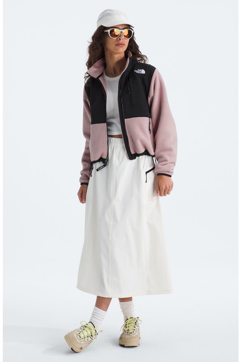 Retro Denali Jacket, Alternate, color, METAL PINK TNF BLACK