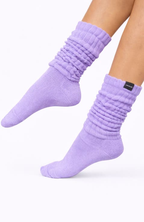 Gender Inclusive Scrunch Crew Socks