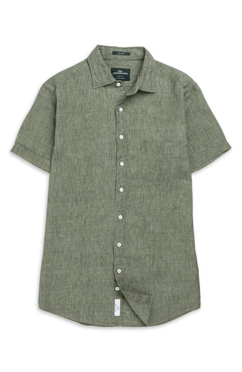 Rodd & Gunn Palm Beach Sports Fit Shirt In Kelp