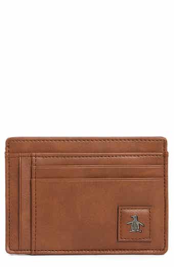 Original Penguin Logo Patch Card Case