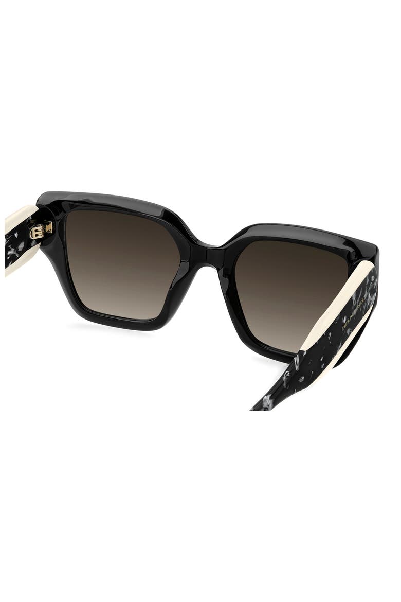 Her 53mm Gradient Square Geometric Sunglasses, Alternate, color, 080S-HA