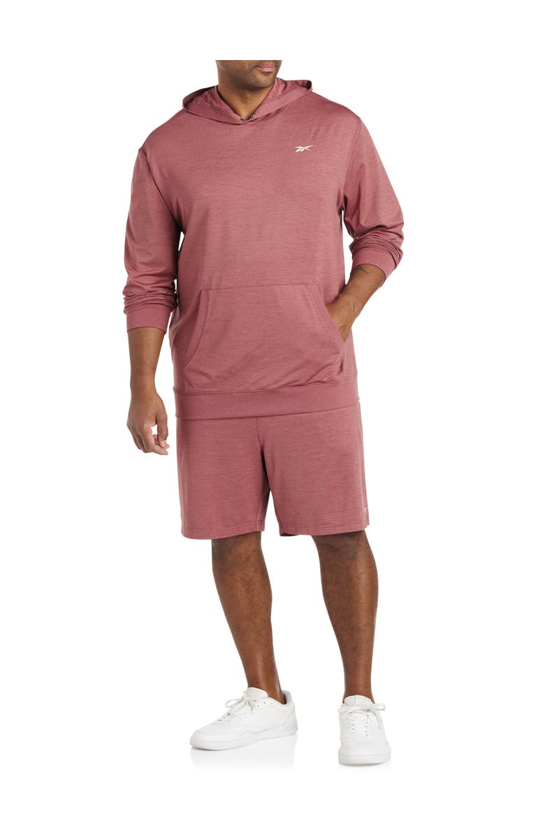 Reebok Big & Tall Performance Fleece Hoodie, Alternate, color,