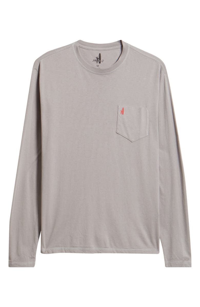 johnnie-O U.S. Palm Graphic Long Sleeve T-Shirt, Alternate, color, Steel