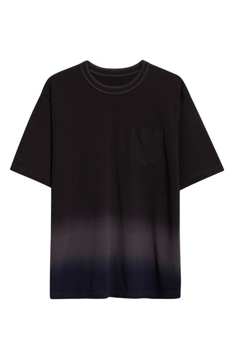 レインスプナー sacai 紺 オレンジ 柄 ブラウス 2 Sacai | Sam Malouf Authentic Luxury