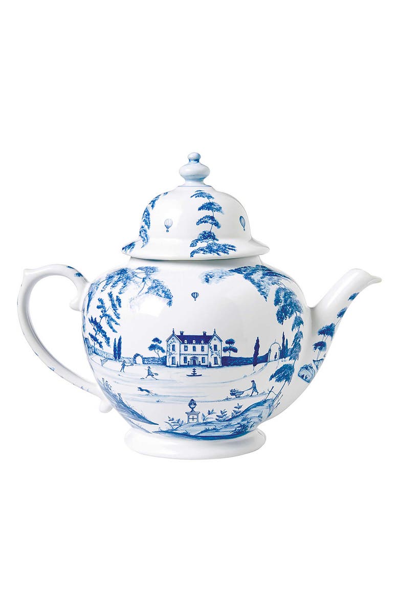 Juliska Country Estate Teapot, Alternate, color, Delft Blue
