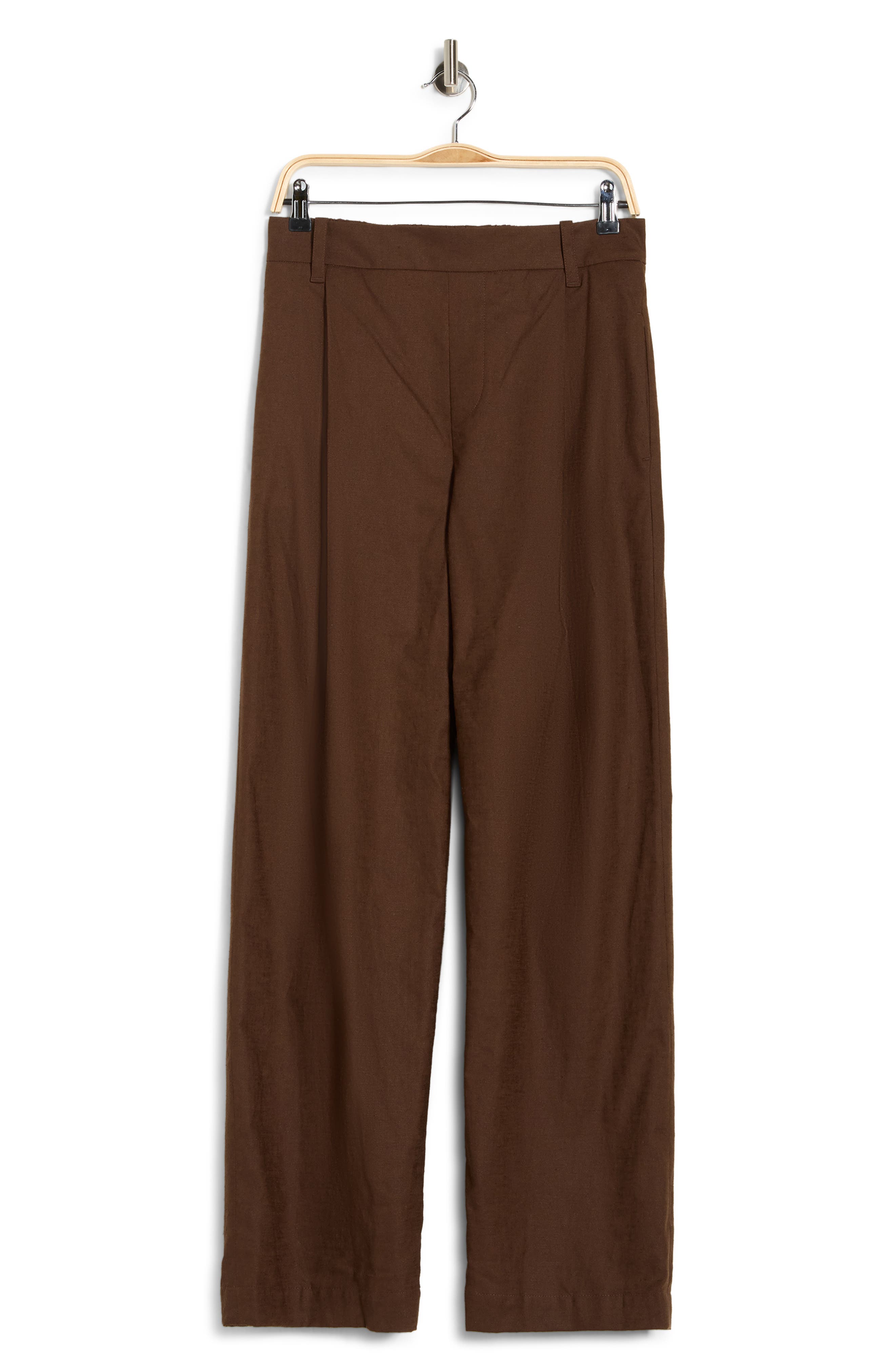 Vince Pleated Pull-On Pants