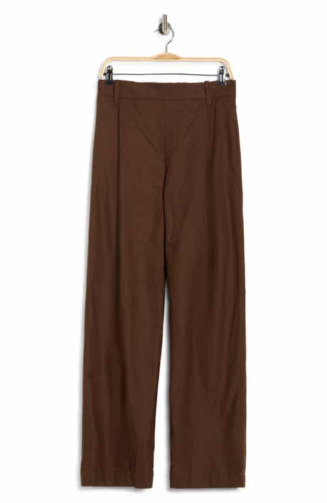 Vince Pleated Pull-On Pants
