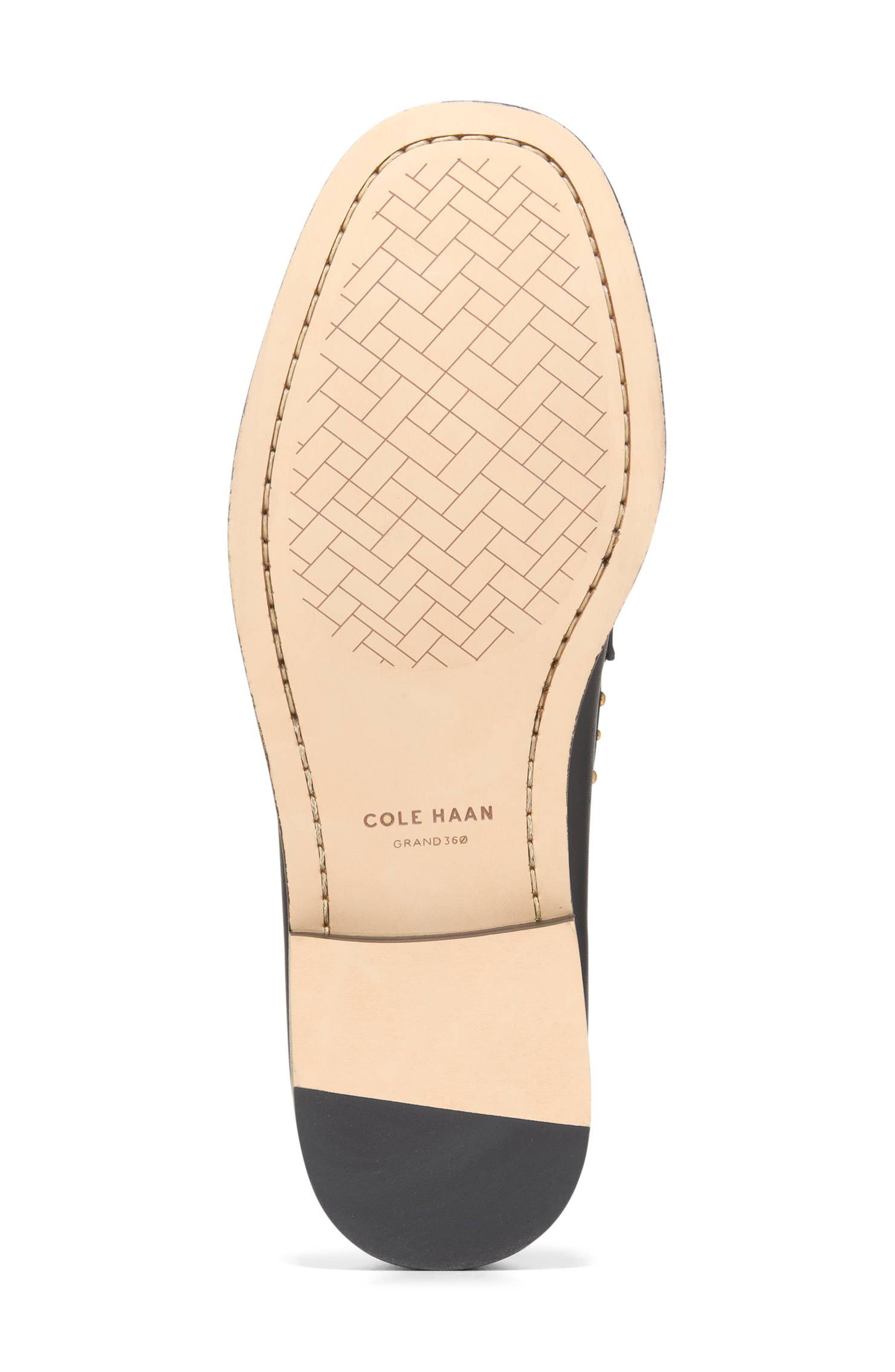 Cole Haan Lana Luxe Remastered Studded Penny Loafer, Alternate, color, 