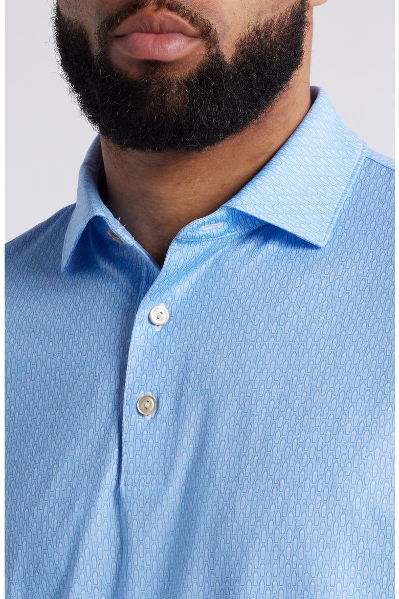 Shake It Up Performance Jersey Polo, Alternate, color, COTTAGE BLUE