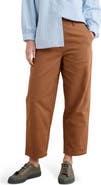 Seasalt Cornwall Painted Forms Ankle Barrel Leg Organic Cotton Pants