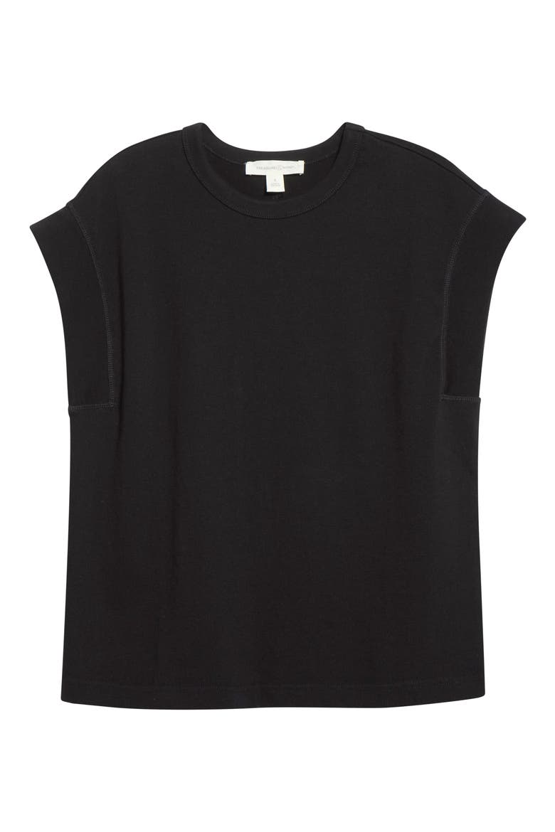 Drop Shoulder T-Shirt, Main, color, BLACK