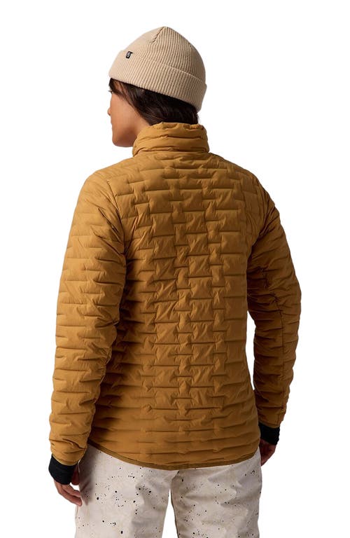 Backcountry Peale Primaloft Stitch-free Baffle Stretch Jacket In Orange