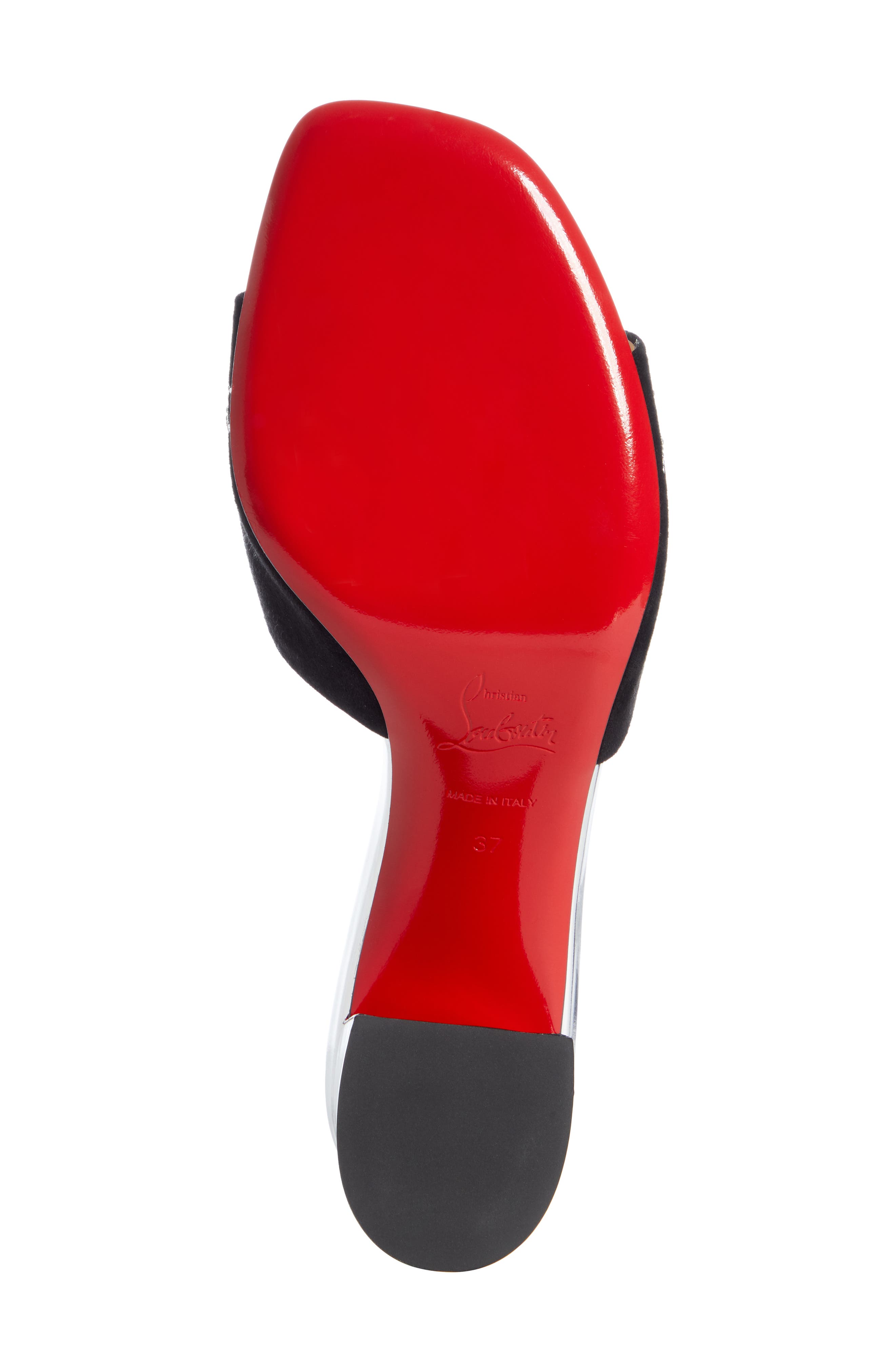 Christian Louboutin Dear Home Slide Sandal, Alternate, color, 