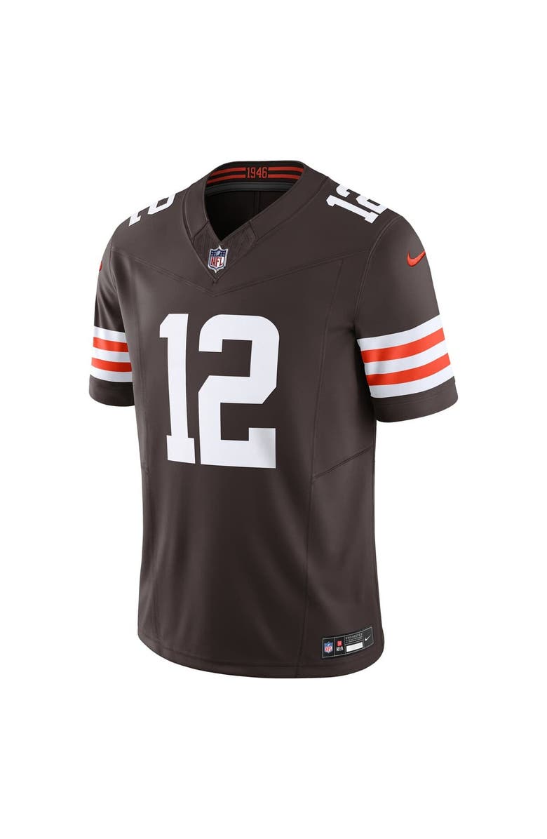 Nike Men's Nike Shedeur Sanders Brown Cleveland Browns Team Vapor F.U.S.E. Limited Jersey, Alternate, color, Brown