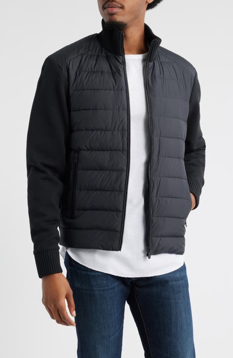 Sedum Water Repellent Mixed Media Jacket