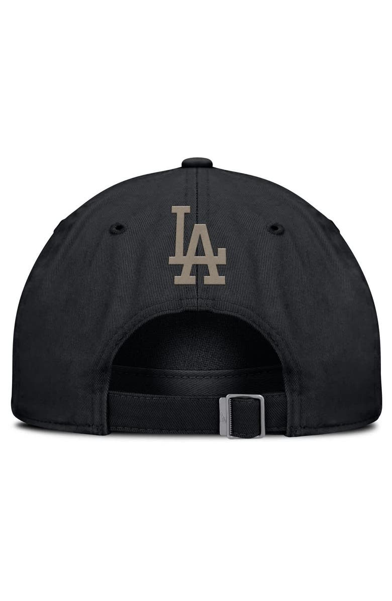 Nike Men's Nike Black Los Angeles Dodgers Camo Pack Club Adjustable Hat, Alternate, color,