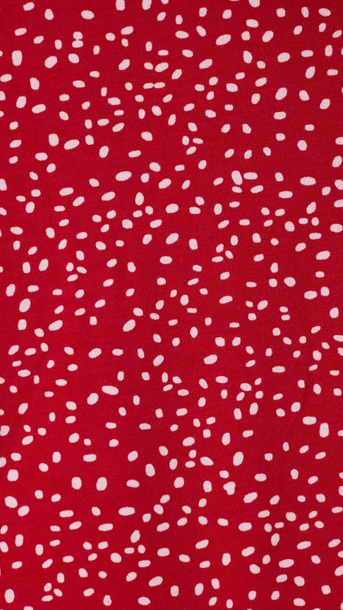 The Cat's Pajamas Pima Knit Cropped Pajama Set In Red