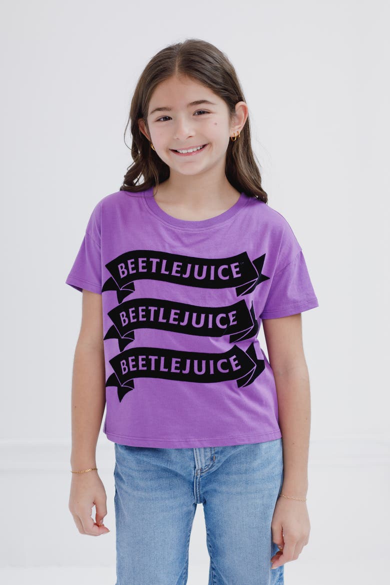 Logo T-Shirt, Alternate, color, Hyacinth Purple