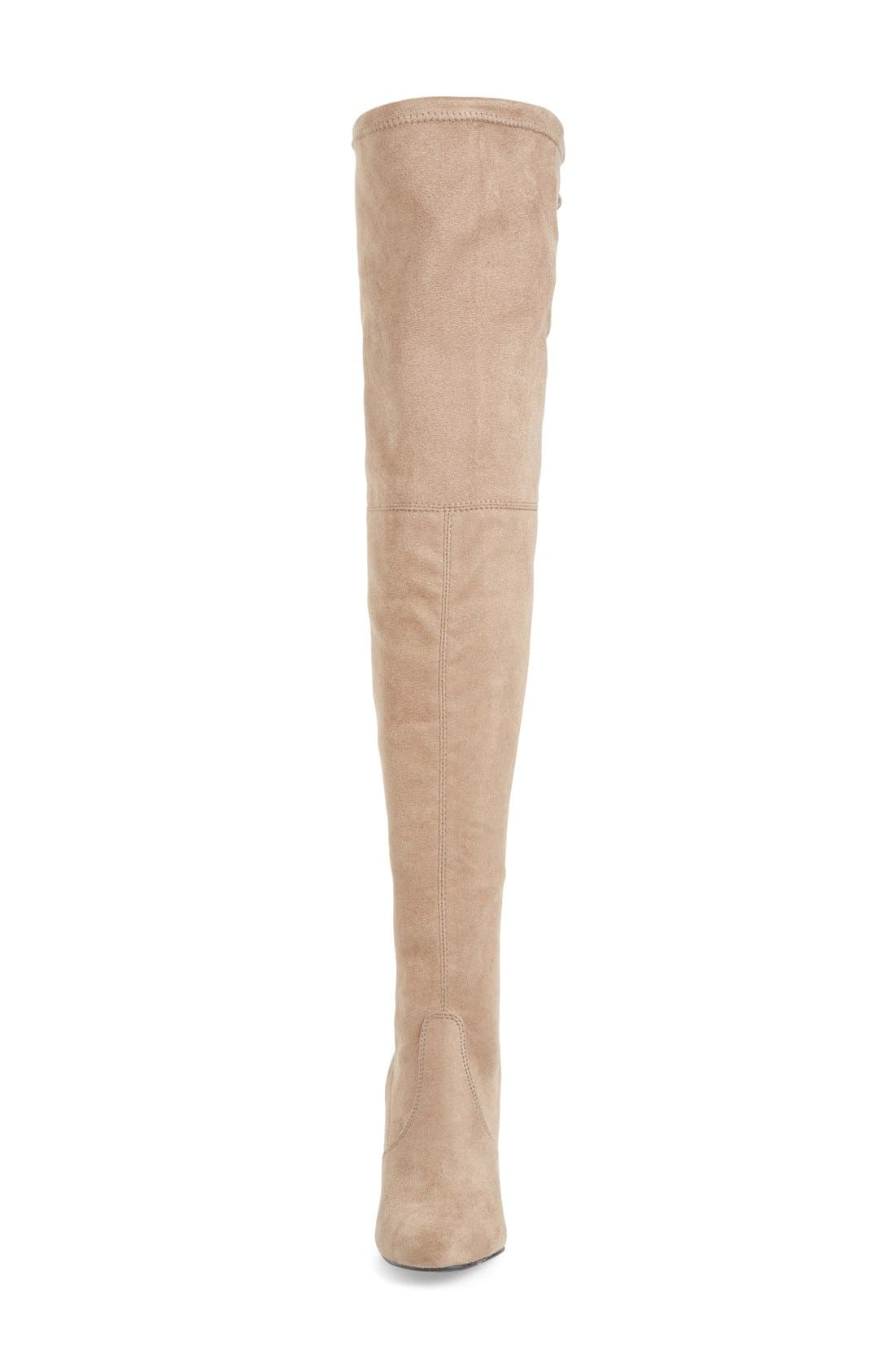 Norri Over the Knee Boot, Alternate, color, TAUPE
