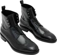 John Varvatos Harrison Longwing Leather Boot