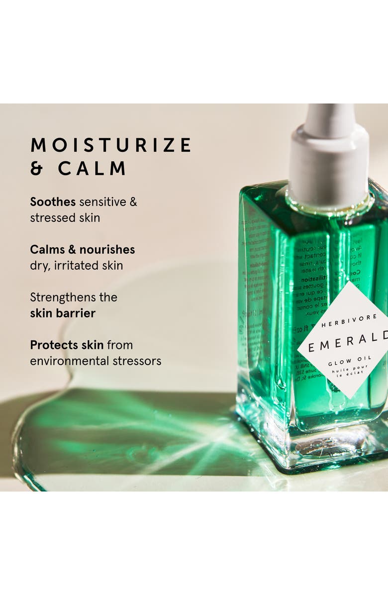 Herbivore Botanicals Emerald Deep Moisture Glow Oil, Alternate, color,