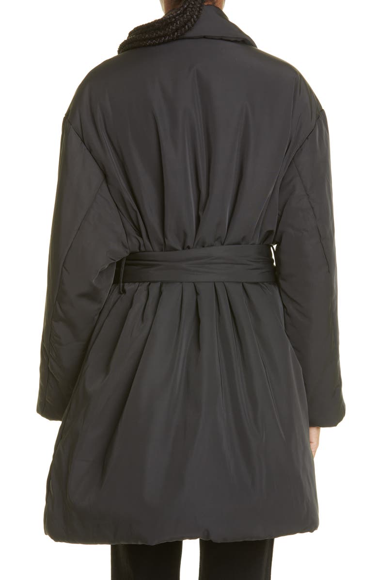 Stand Studio Pamela Padded Recycled Polyester Belted Jacket, Alternate, color, 