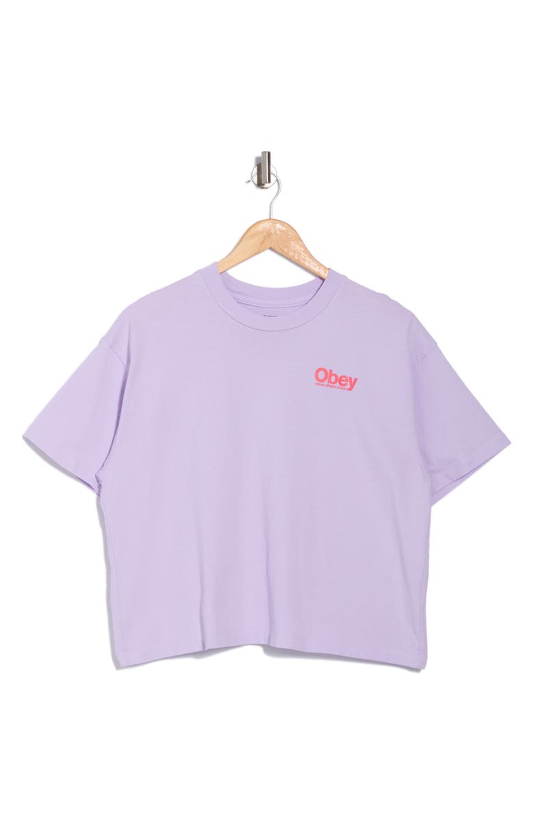 Obey Soft Fruit Logo Cotton T-Shirt, Alternate, color,