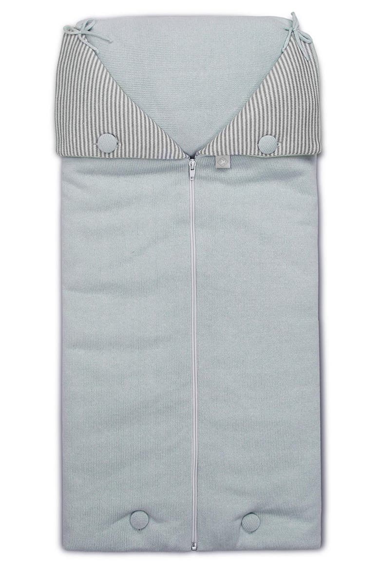 Cocoon Zip-Up Wearable Blanket, Main, color, LIGHT BLUE