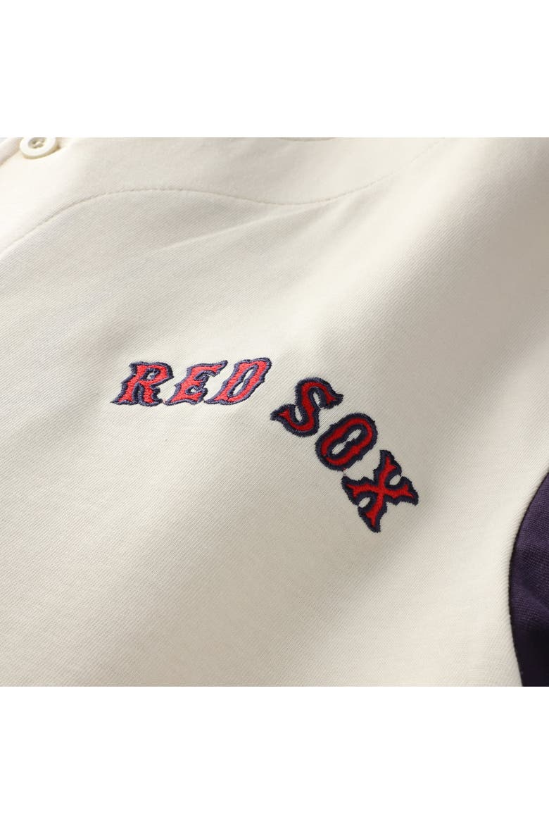 Men's Profile  Cream Boston Red Sox Big & Tall Full-Button Jersey, Alternate, color, Cream