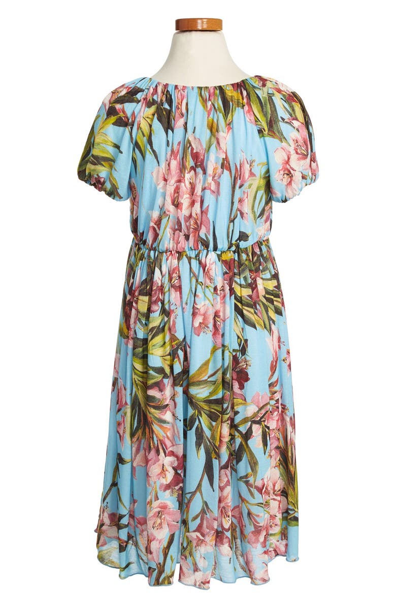 Dolce&Gabbana Floral Print Dress, Alternate, color, 