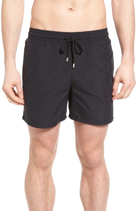 Men's Solid Swim Trunks
