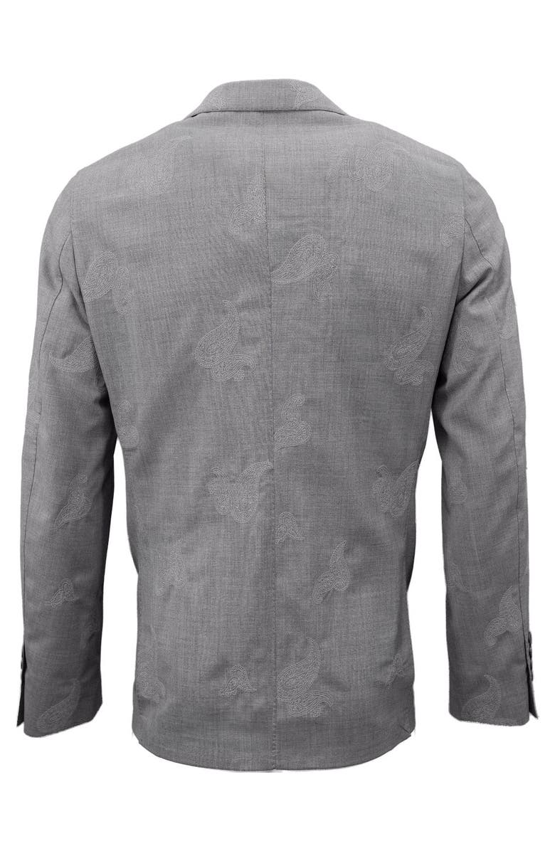 Lords of Harlech Jaques Wool Blazer, Alternate, color, Flannel