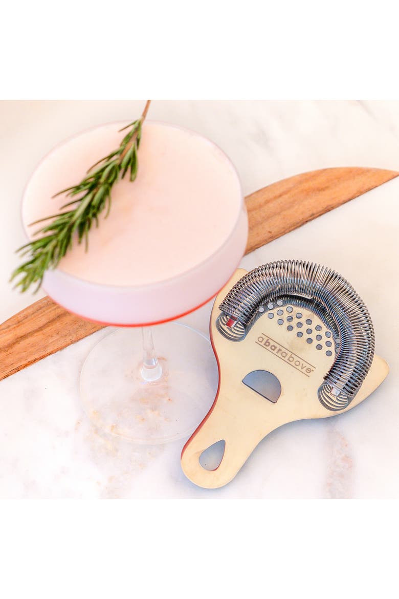 Hawthorne Cocktail Strainer, Alternate, color, Stainless Steel