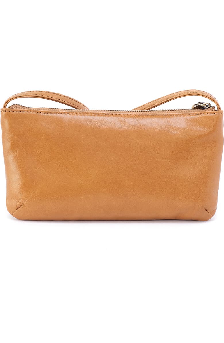 HOBO Cara Leather Crossbody Bag, Alternate, color, Natural