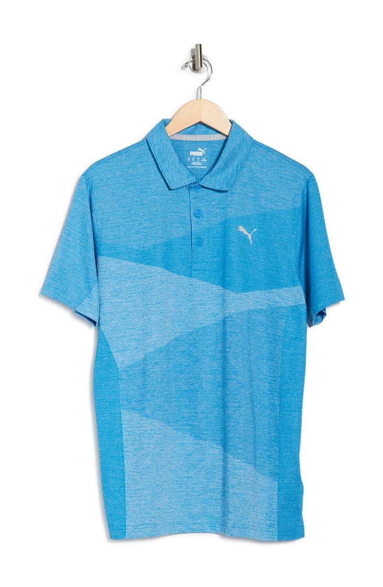 PUMA GOLF Alterknit Jacquard Polo, Alternate, color,