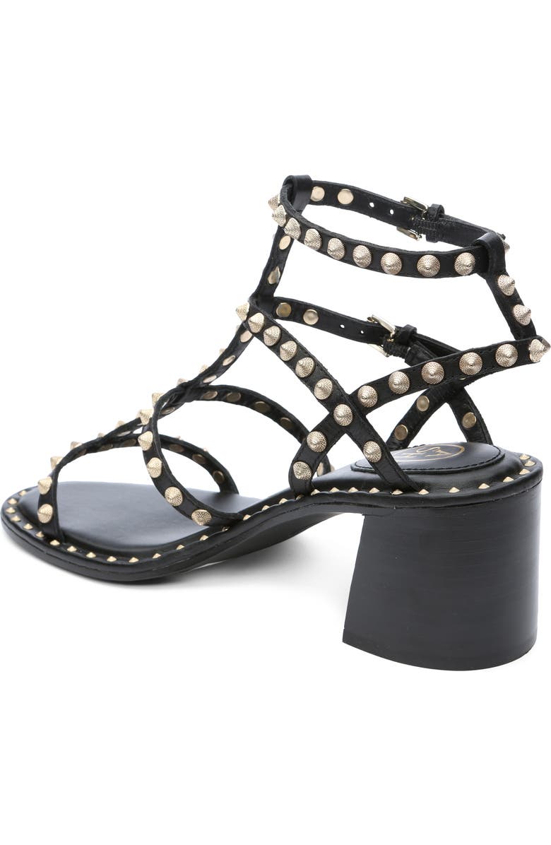 Ash Jen Studded Ankle Strap Sandal, Alternate, color,