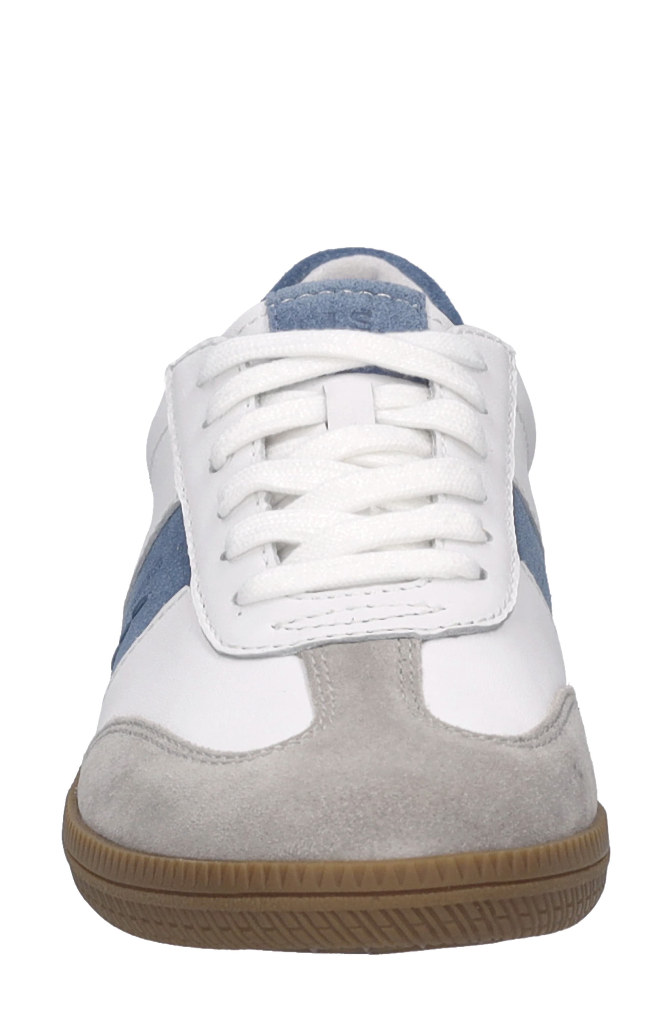 Joleen Sneaker, Alternate, color, SLATE BLUE M - SUEDE