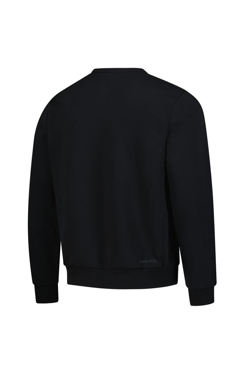 Nike Men's Nike  Black New Orleans Pelicans Authentic Standard Issue Travel Dri-FIT Sweatshirt, Alternate, color, Black