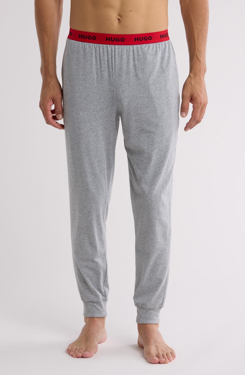 BOSS Linked Stretch Cotton Lounge Pants, Main, color, 