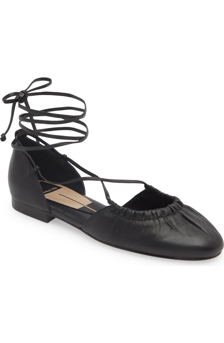 Dolce Vita Cancun Ankle Tie Flat, Main, color,