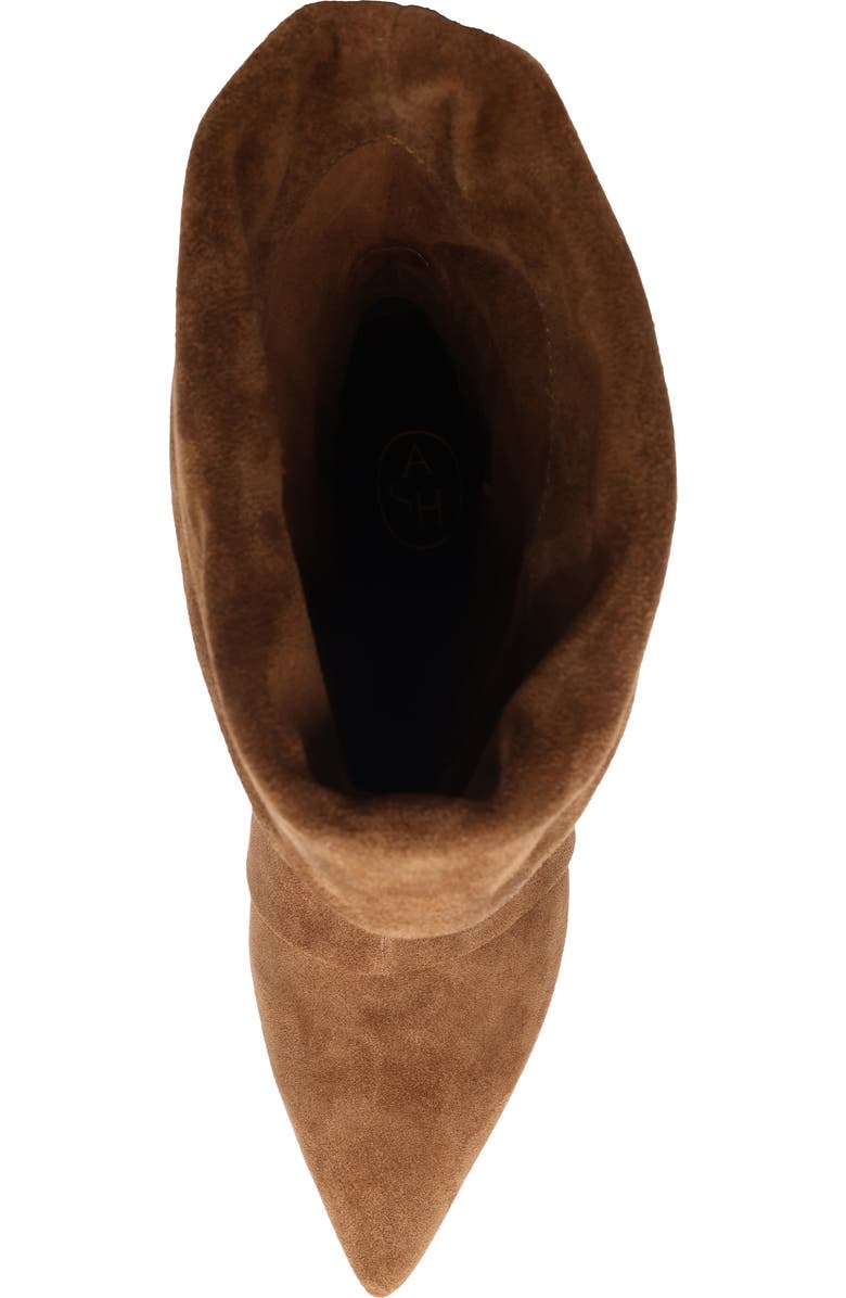 Ash Virgee Pointed Toe Kitten Heel Bootie, Alternate, color, Land