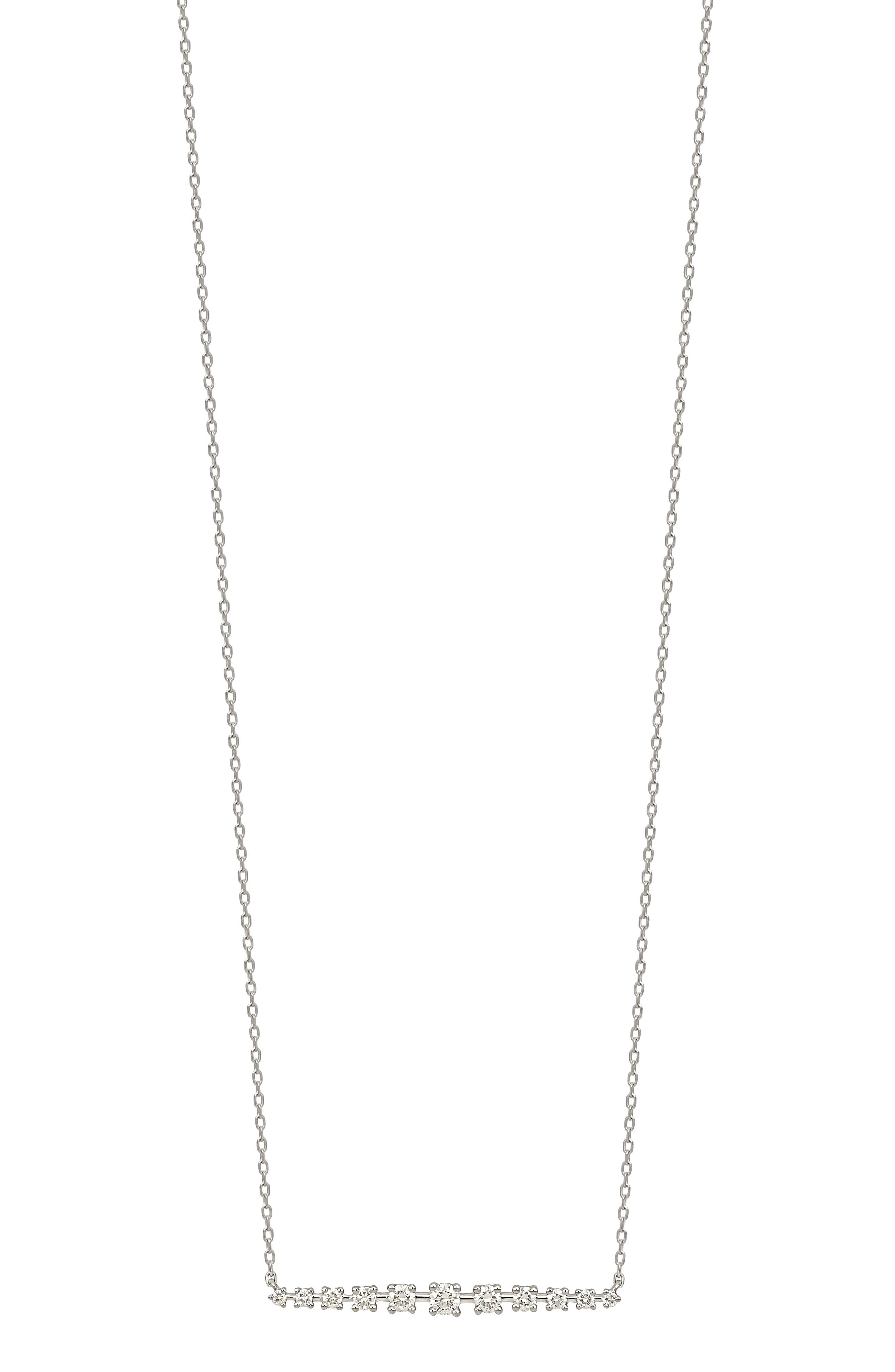 Audrey Diamond Bar Pendant Necklace (Nordstrom Exclusive)