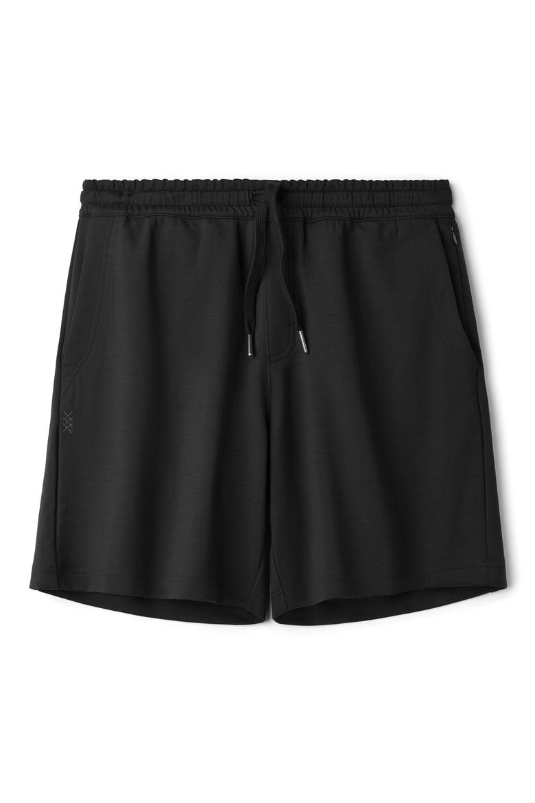 Dreamstate Drawstring Shorts, Alternate, color, PURE BLACK